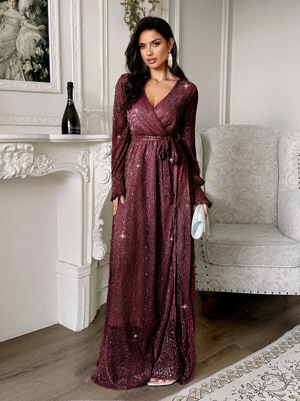 Kaylee elegan Long-Sleeved Dress