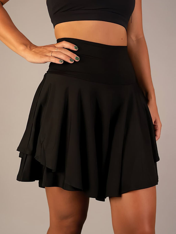 Jenay - Sports Skirt with Built-In Shorts – Lightweight &amp; Breathable