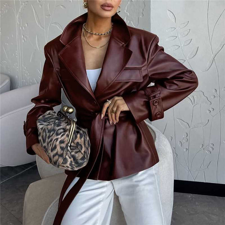 Nena - Burgundy jacket