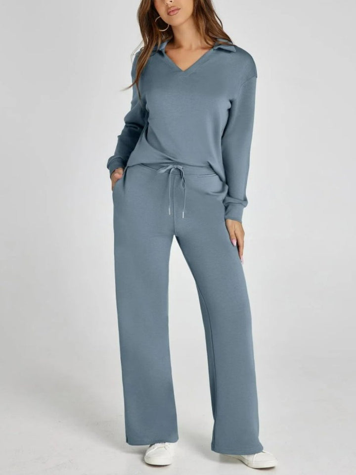 Sophie - Casual Long Sleeve Sweatsuit Set