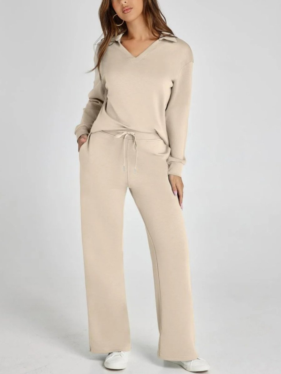 Sophie - Casual Long Sleeve Sweatsuit Set