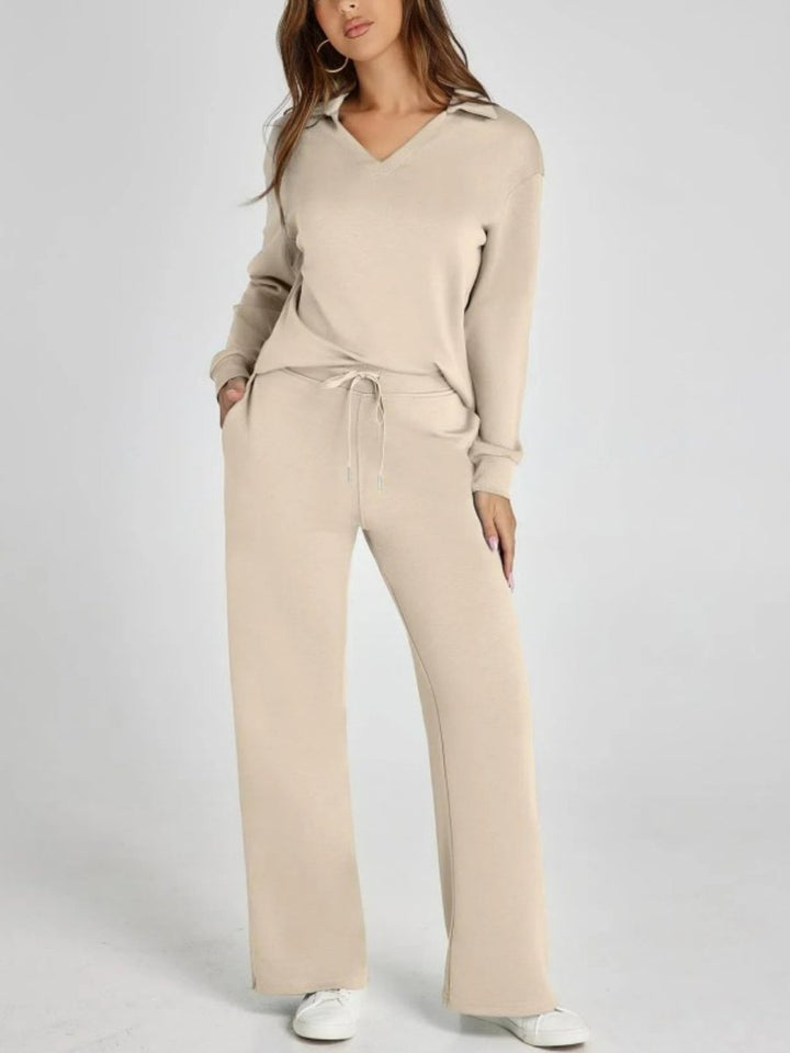 Sophie - Casual Long Sleeve Sweatsuit Set