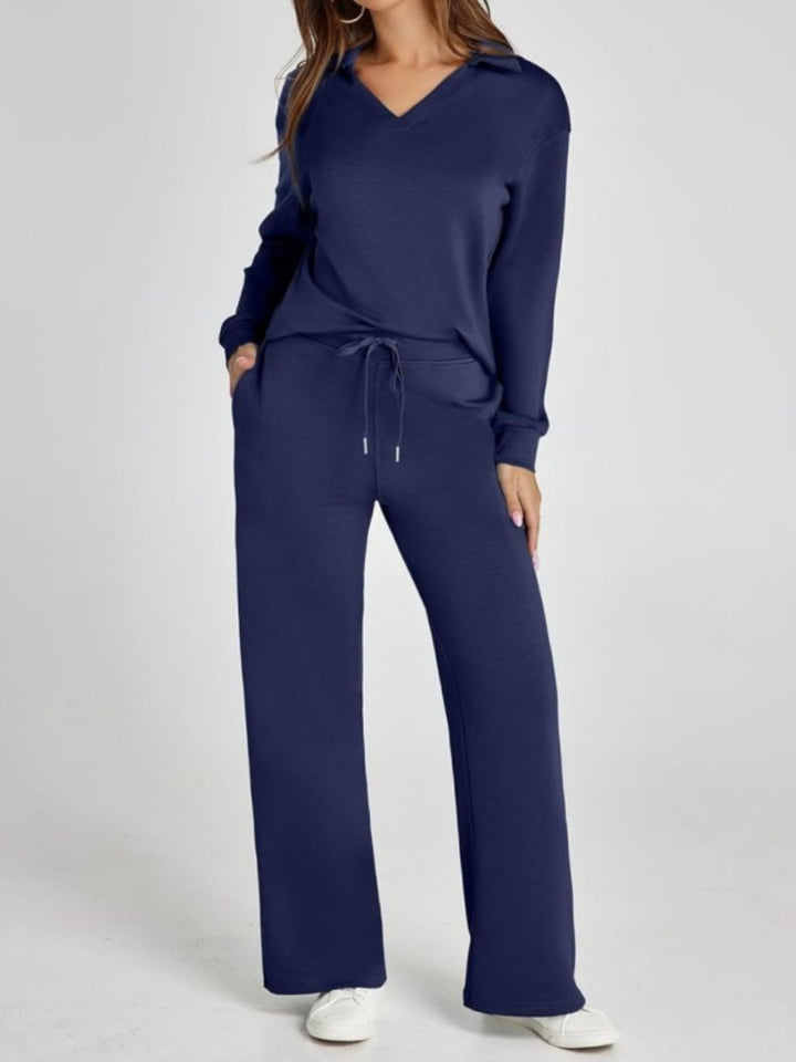 Sophie - Casual Long Sleeve Sweatsuit Set