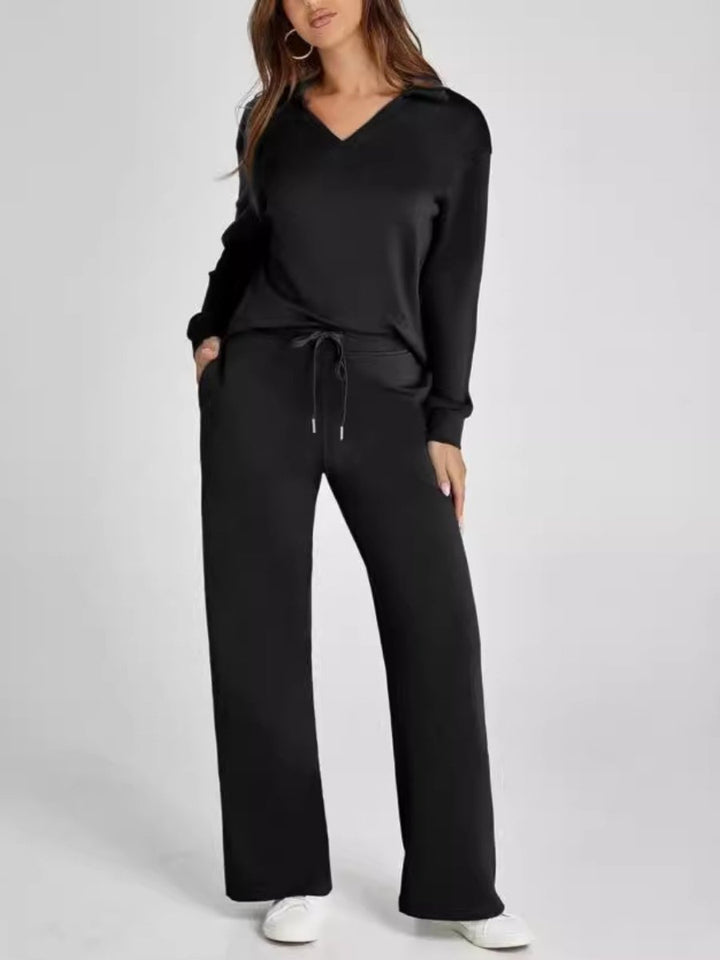 Sophie - Casual Long Sleeve Sweatsuit Set