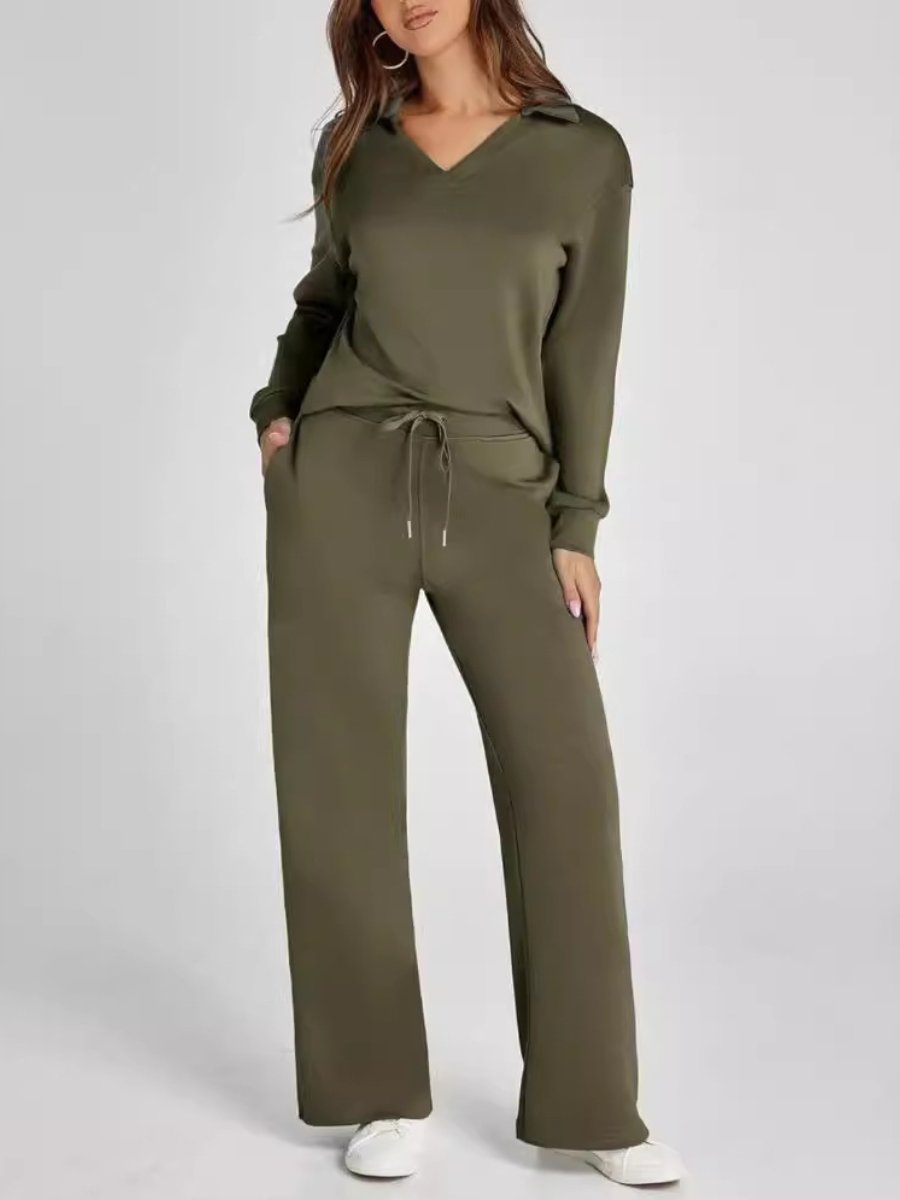 Sophie - Casual Long Sleeve Sweatsuit Set