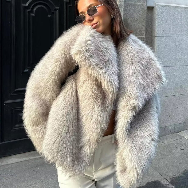 Sue fluffy jacket
